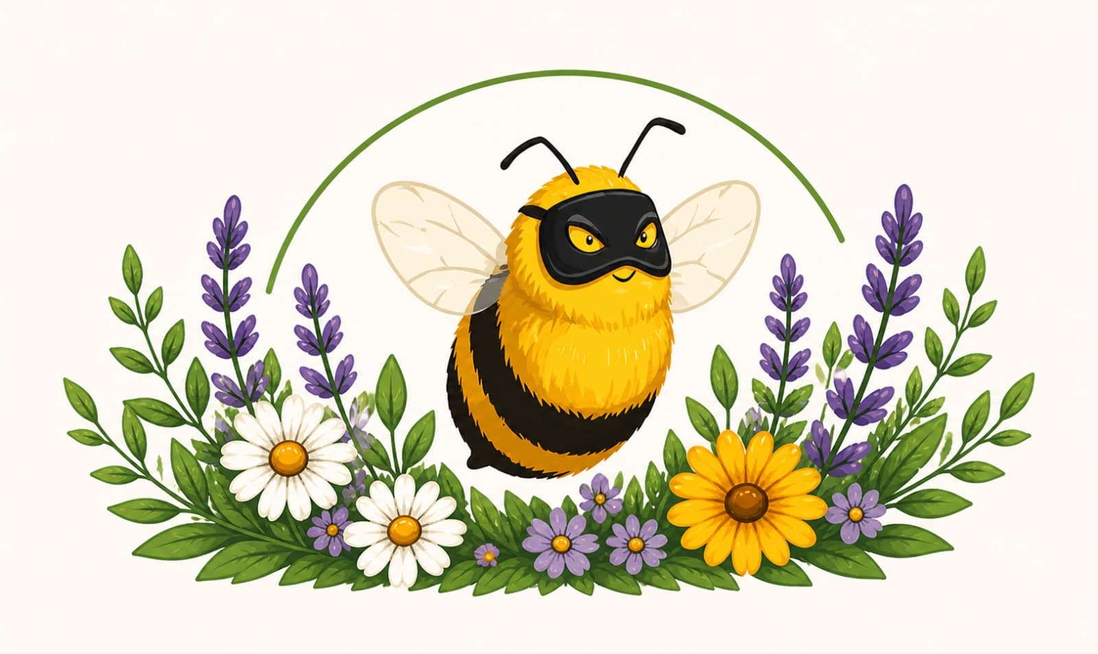 A bee-friendly garden in Cape Town with flowering plants attracting pollinators